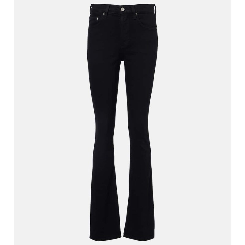 Agolde Ingram Split high-rise waist skinny jeans