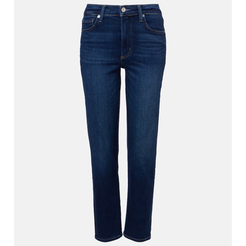 Citizens of Humanity Caia cropped mid-rise straight jeans