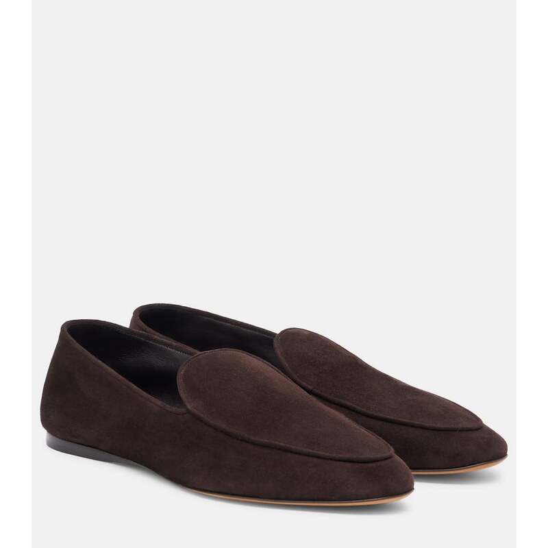 The Row Awar suede loafers