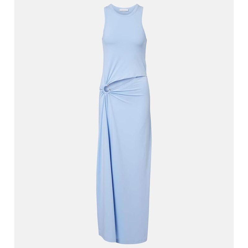 Rabanne Cutout cotton-blend maxi dress