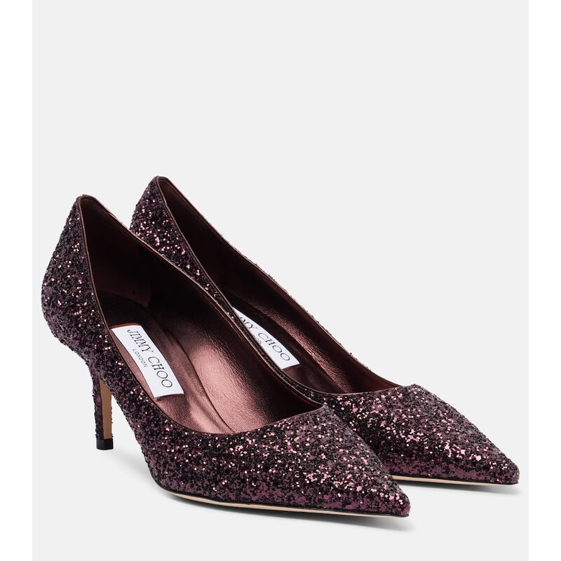 Jimmy Choo Love 65 glitter pumps