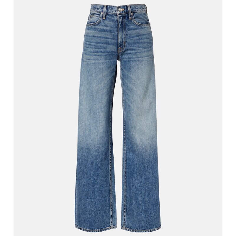 SLVRLAKE Cassie faded wide-leg jeans