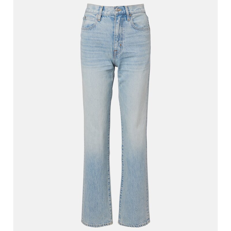 SLVRLAKE London high-rise straight jeans