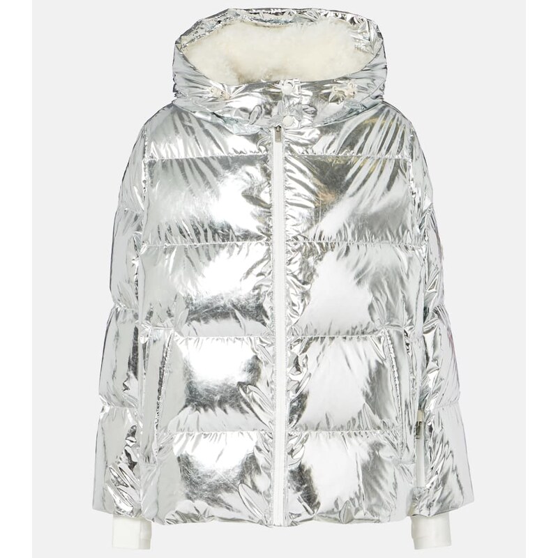 Yves Salomon Hooded down ski jacket