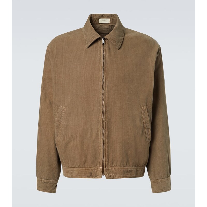 The Row Noggu cotton corduroy jacket