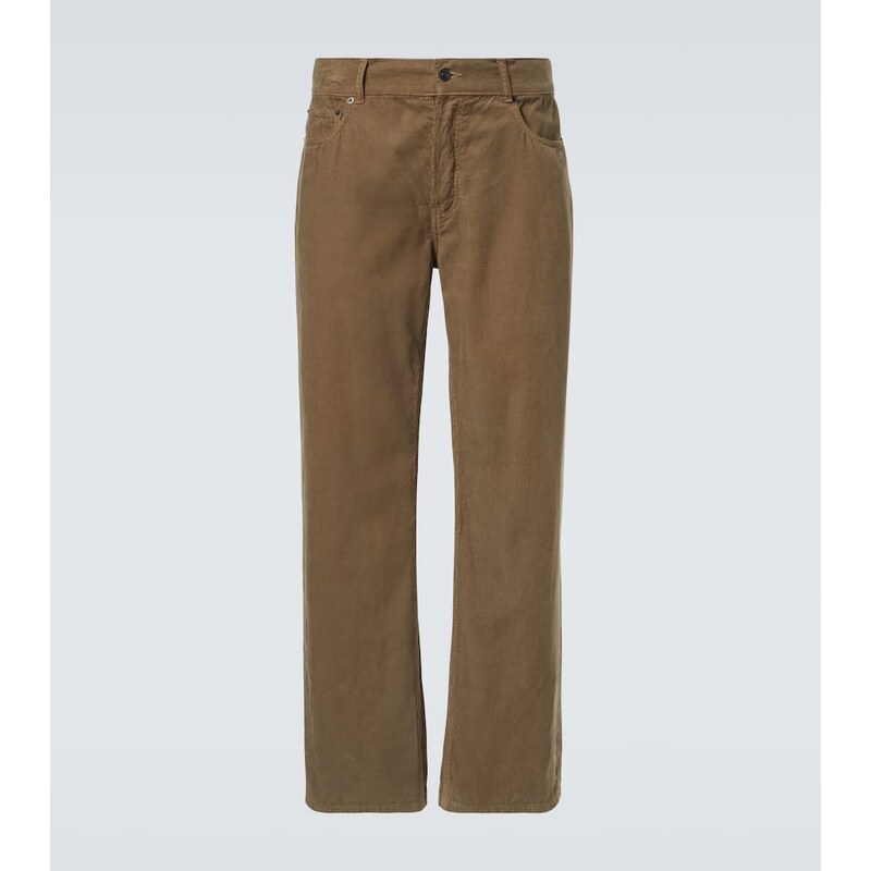 The Row Rossen cotton corduroy straight pants