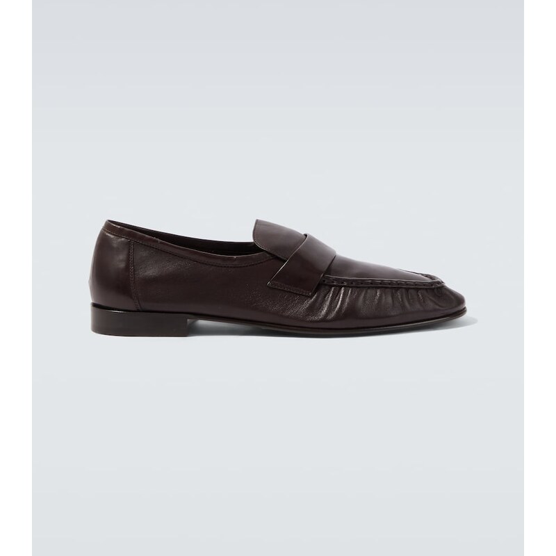 The Row Soft leather loafers