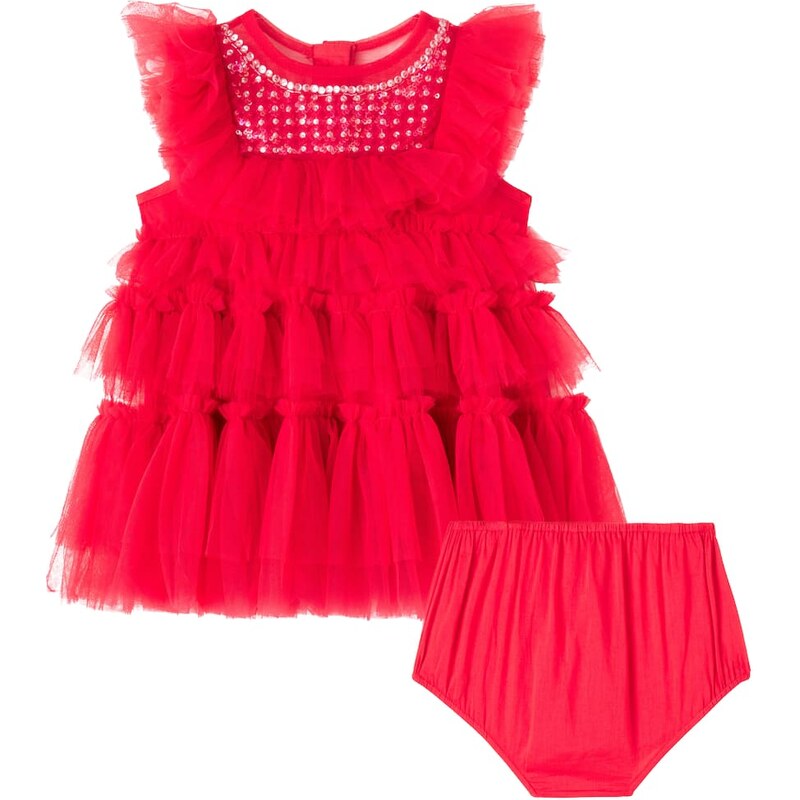 Tutu Du Monde Baby Rococo embellished dress and bloomers set