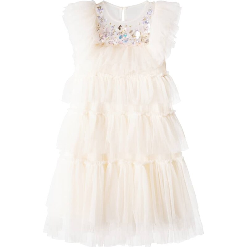 Tutu Du Monde Rana embellished tiered tulle dress