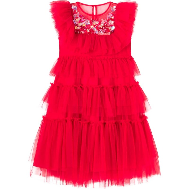 Tutu Du Monde Rana embellished tiered tulle dress