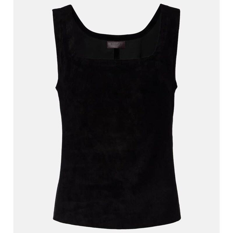 Stouls Edie suede tank top