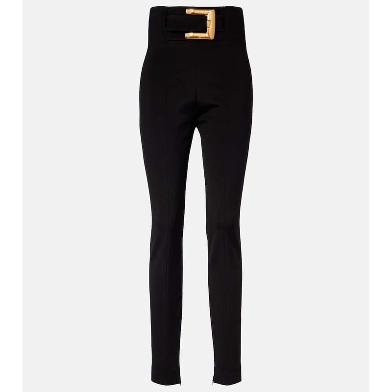 Balmain High-rise slim pants
