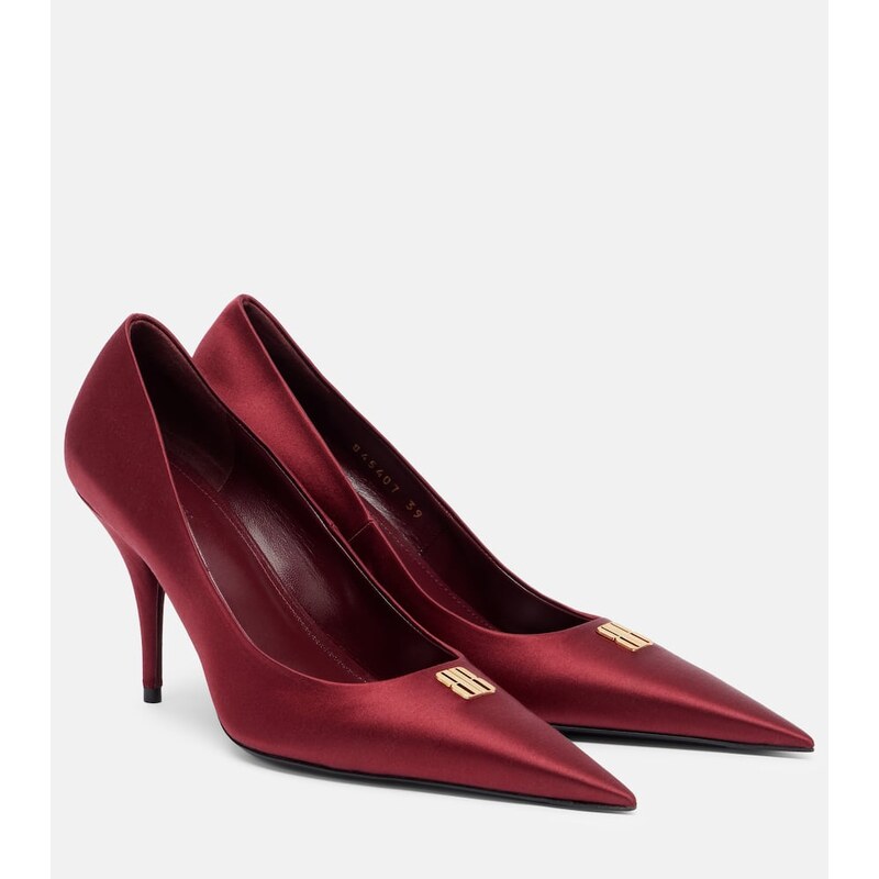 Balenciaga Avenue 90 satin pumps