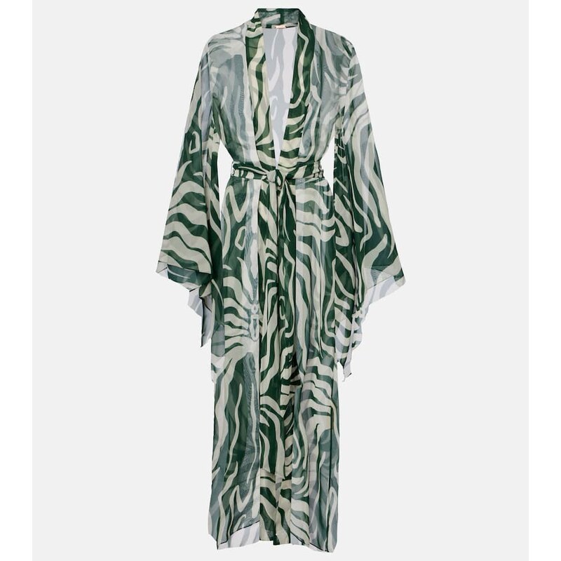 Johanna Ortiz Printed beach cover-up