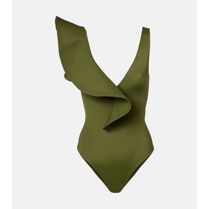 Johanna Ortiz Ruffled swimsuit