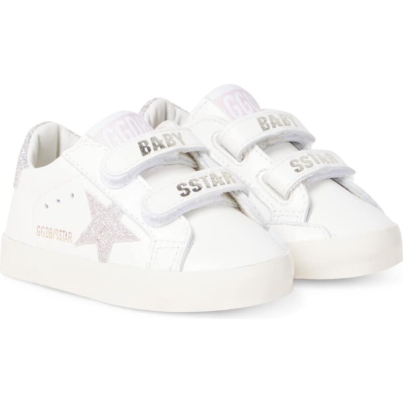 Golden Goose Kids Baby Old School leather sneakers