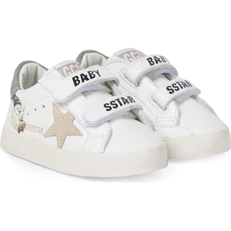 Golden Goose Kids Baby Old School leather sneakers