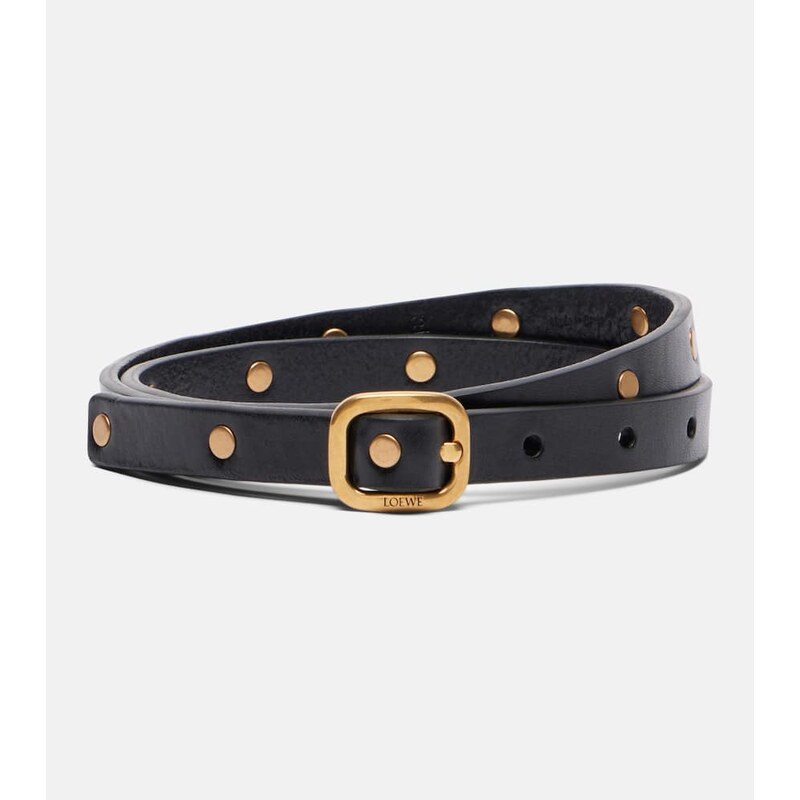 Loewe Studded leather belt