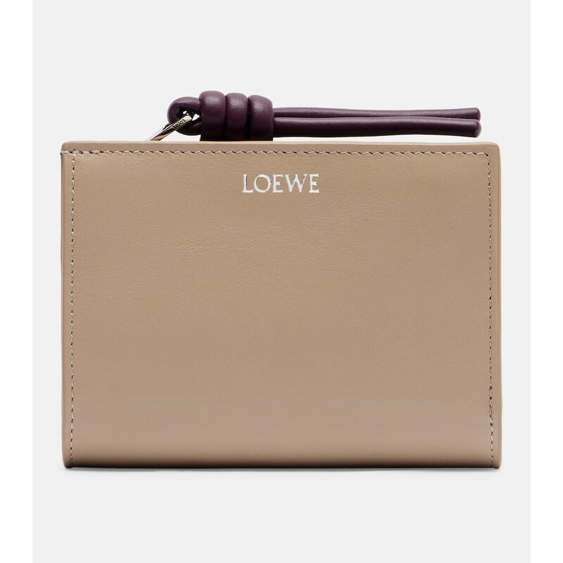 Loewe Knot leather wallet