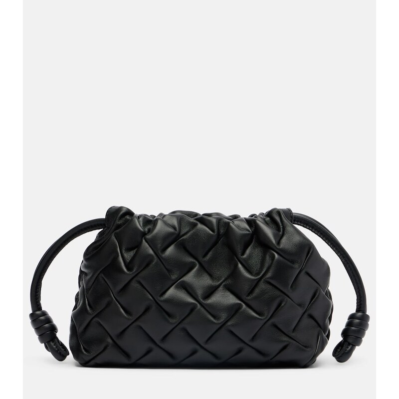 Loewe Flamenco Mini leather clutch