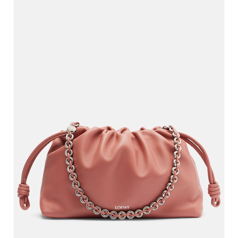 Loewe Flamenco Medium leather clutch