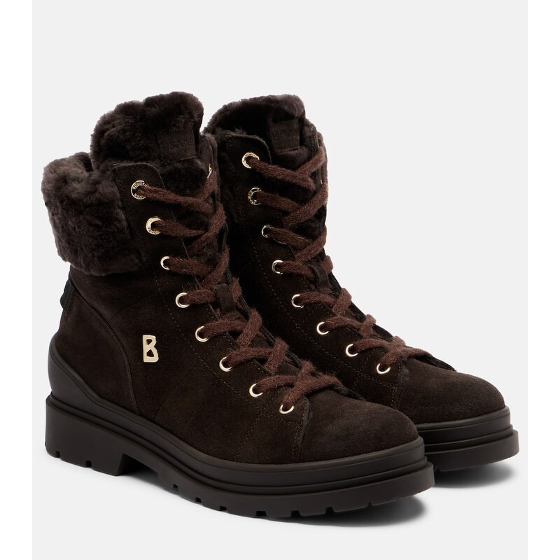 Bogner St. Moritz suede lace-up boots