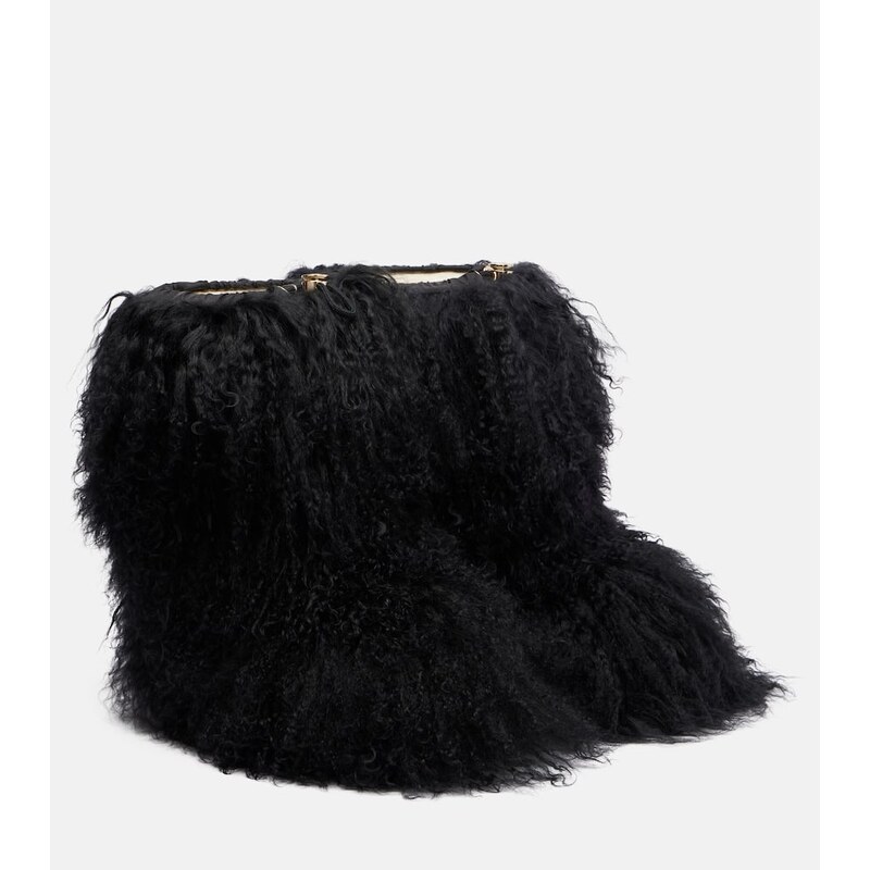 Bogner Les Arcs shearling snow boots