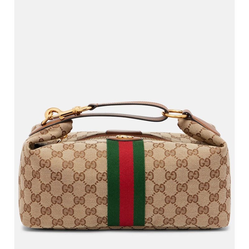 Gucci Gucci Vanity GG Canvas Medium top-handle bag