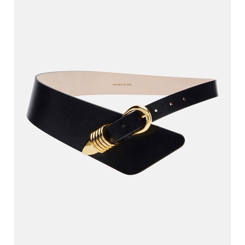 Déhanche Alcott asymmetric leather belt