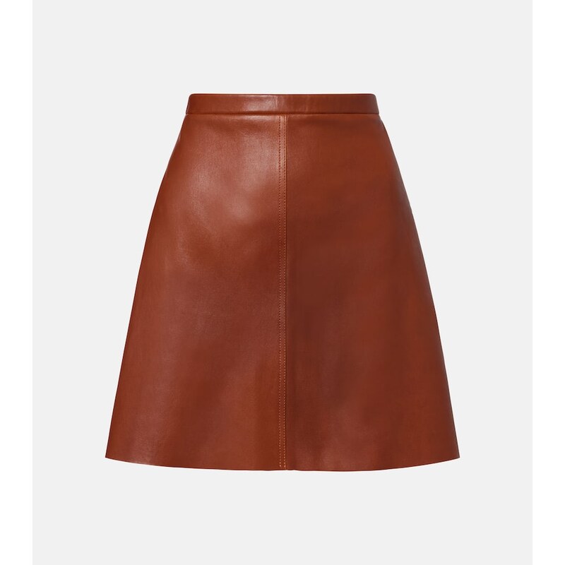 Stouls Lucie 22 leather miniskirt