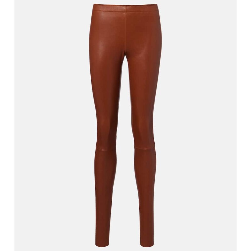 Stouls Carolyn leather slim pants