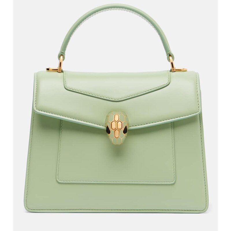 Bvlgari Serpenti Forever Small leather top-handle bag
