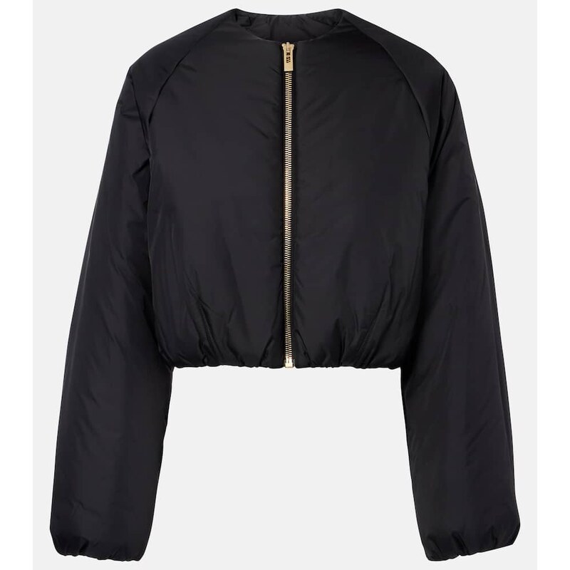 Alaia AlaÃ¯a Puffer cropped jacket