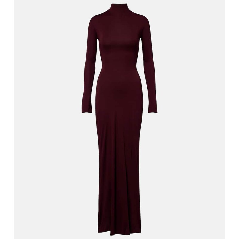 Alaia AlaÃ¯a Jersey gown