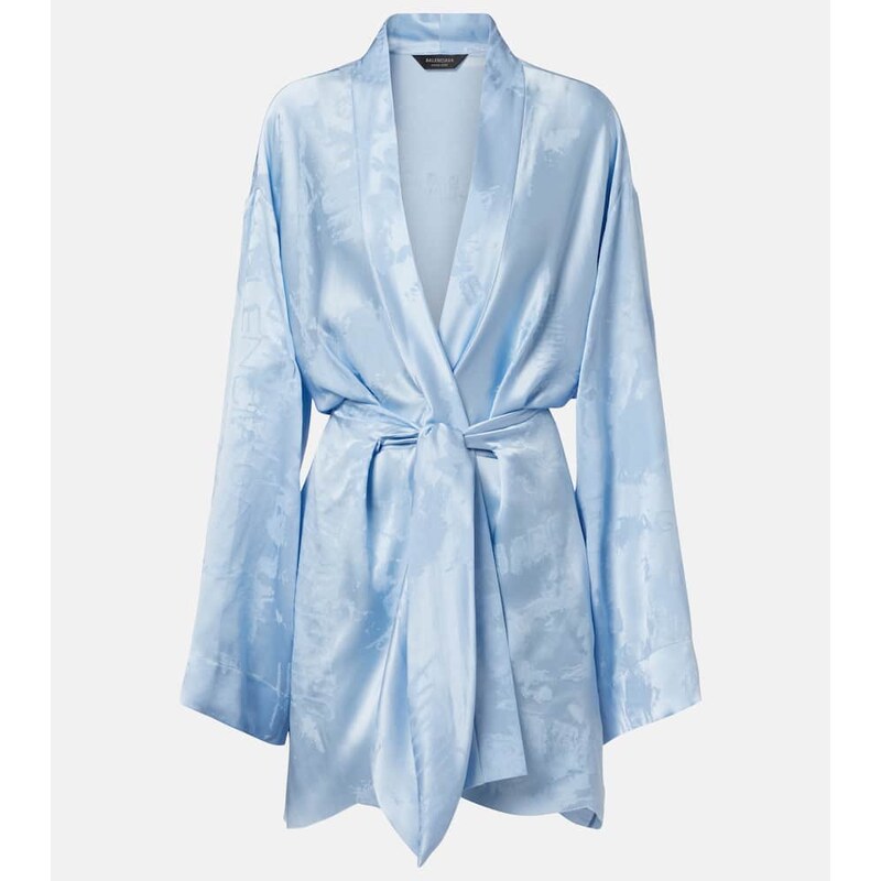 Balenciaga Silk wrap dress