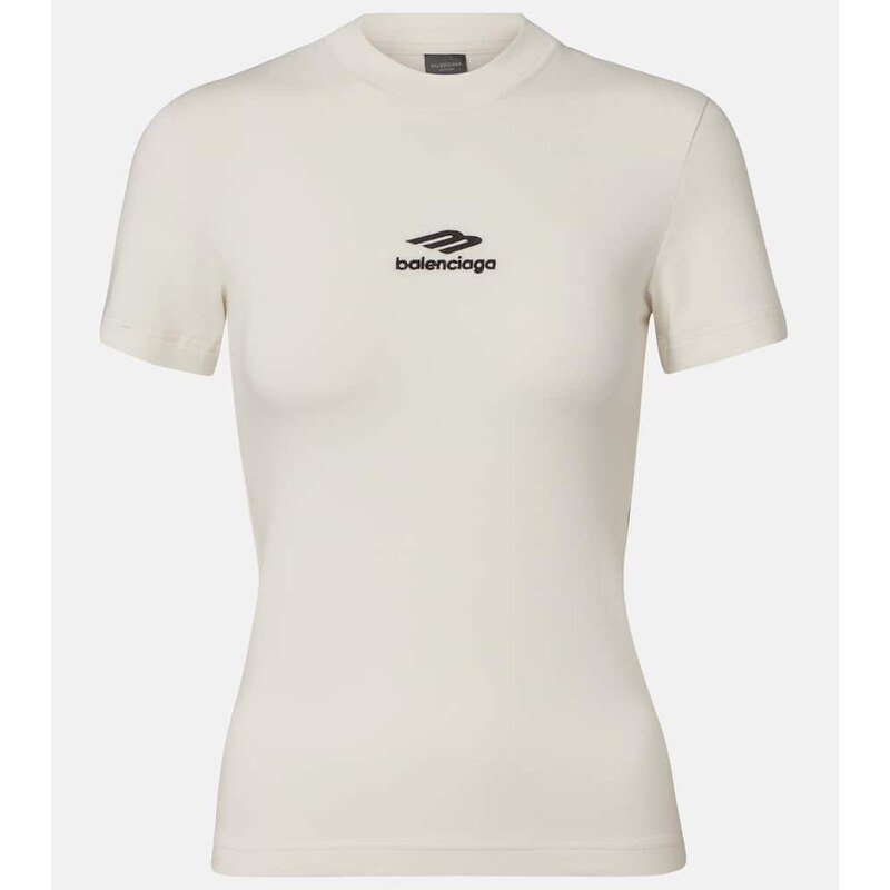 Balenciaga 3B Sports Icon cotton-blend jersey T-shirt