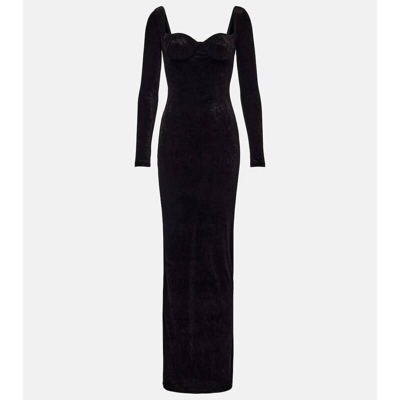Balenciaga Velvet gown