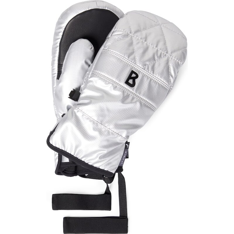 Bogner Kids Janne logo quilted mittens