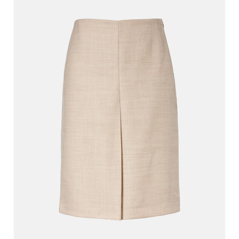 Joseph Duggan virgin wool midi skirt