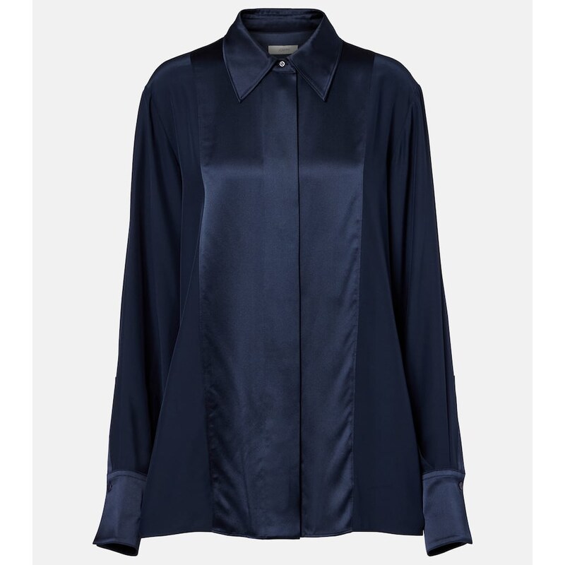 Joseph Childs silk satin shirt