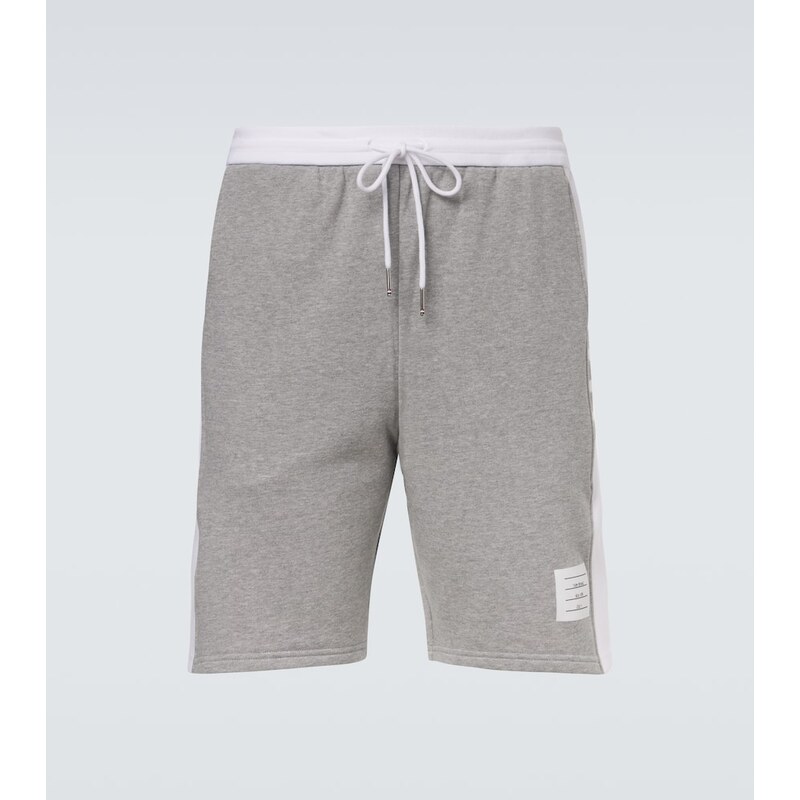 Thom Browne 4-Bar cotton jersey shorts