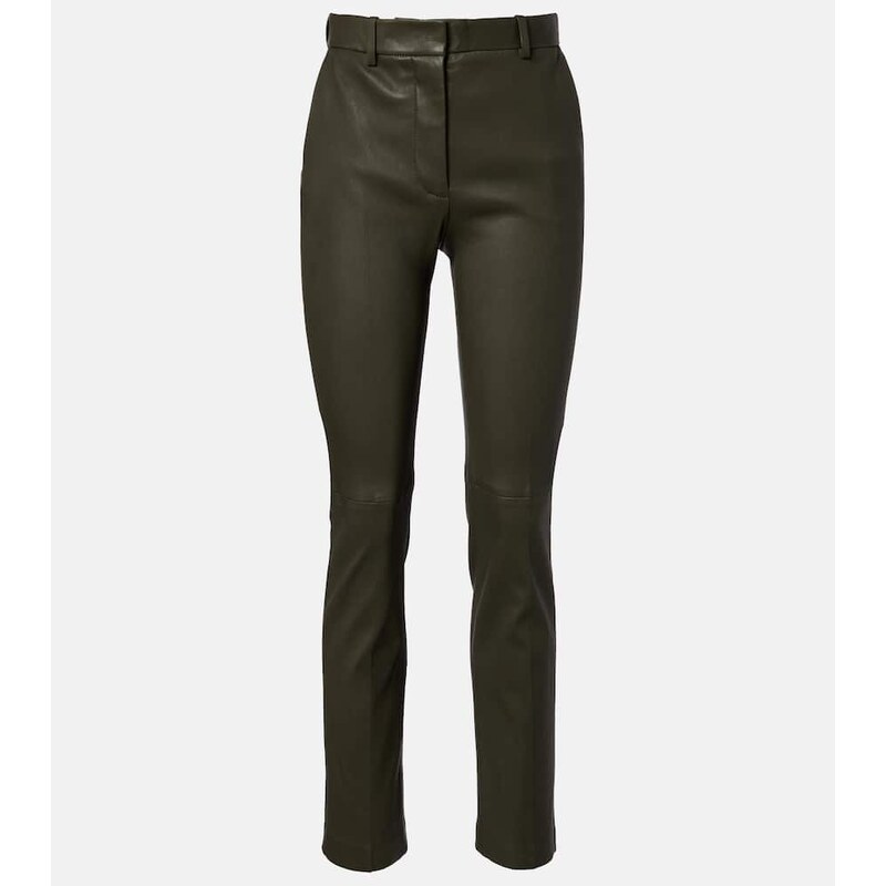 Joseph Leather slim pants