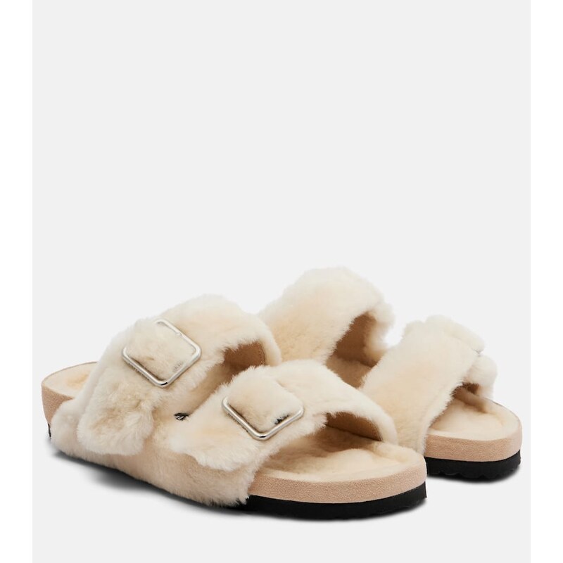 Birkenstock 1774 Arizona shearling slides