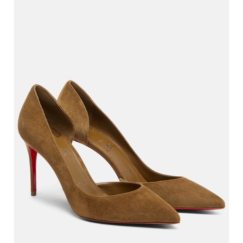 Christian Louboutin Iriza 85 suede pumps