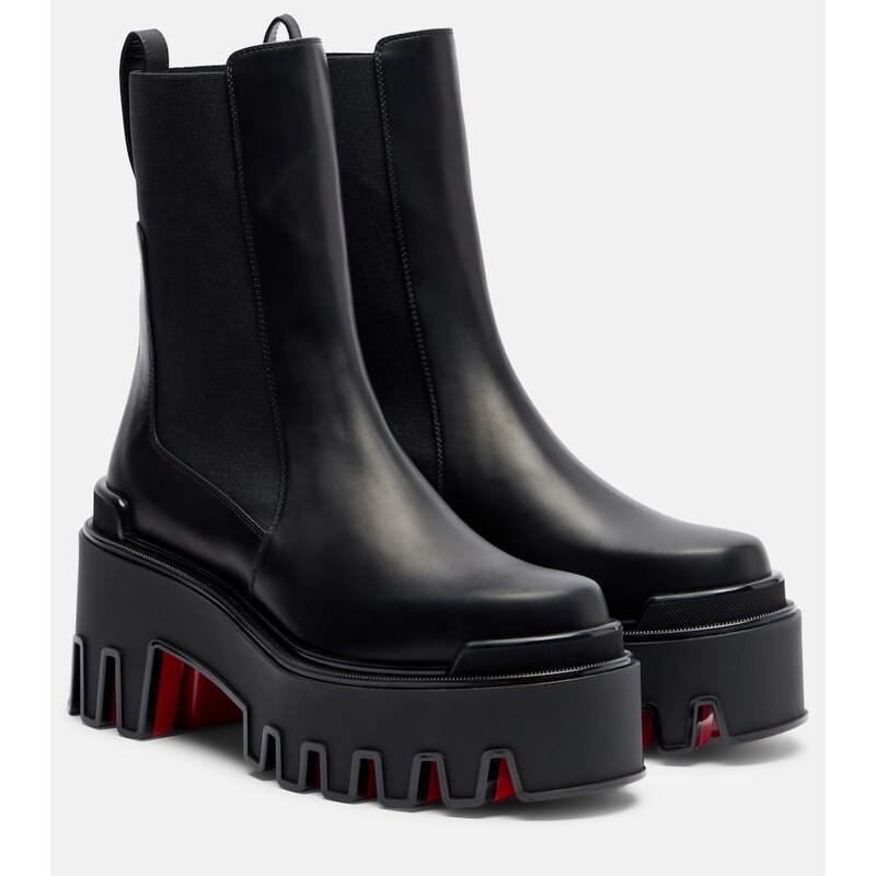 Christian Louboutin Marchacroche leather Chelsea boots