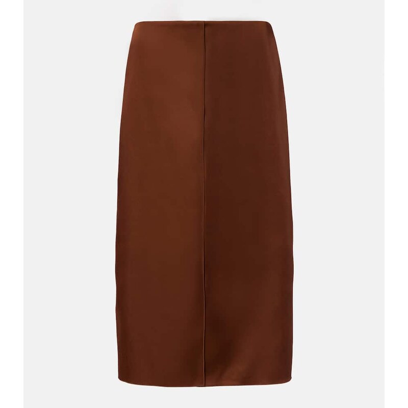 Dorothee Schumacher Shiny Statement high-rise duchesse pencil