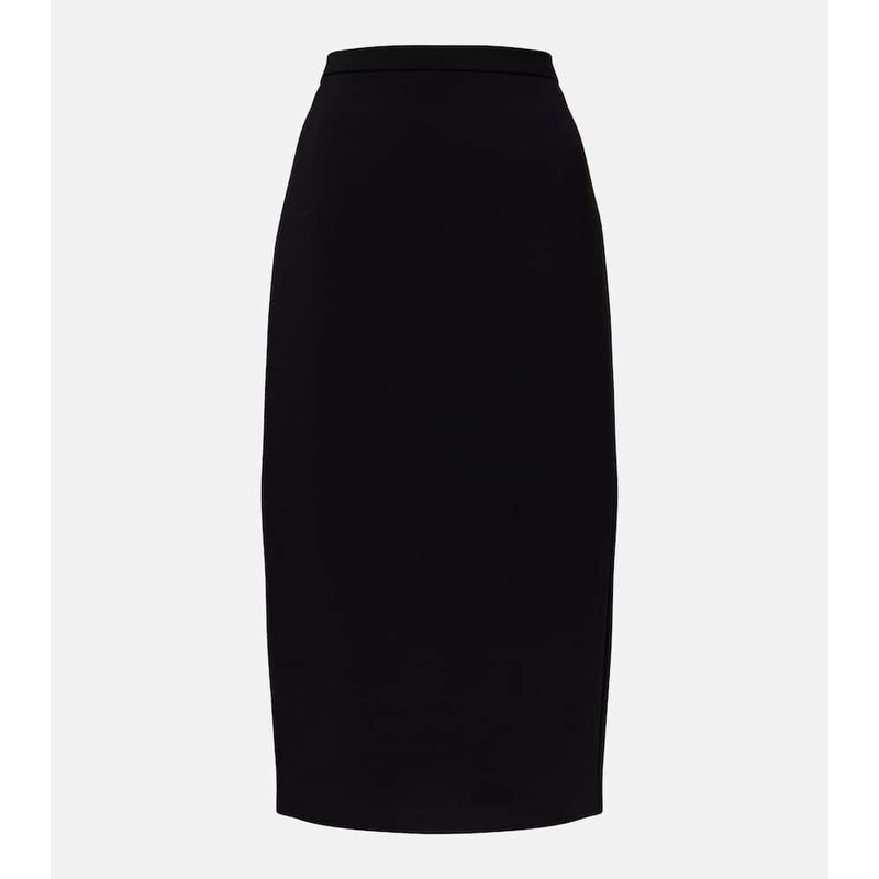 Max Mara Otre wool midi skirt