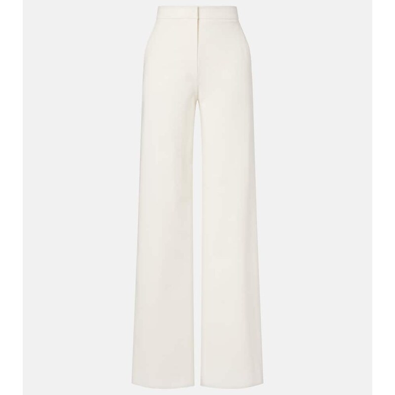 Max Mara Dentice cotton-blend wide-leg pants