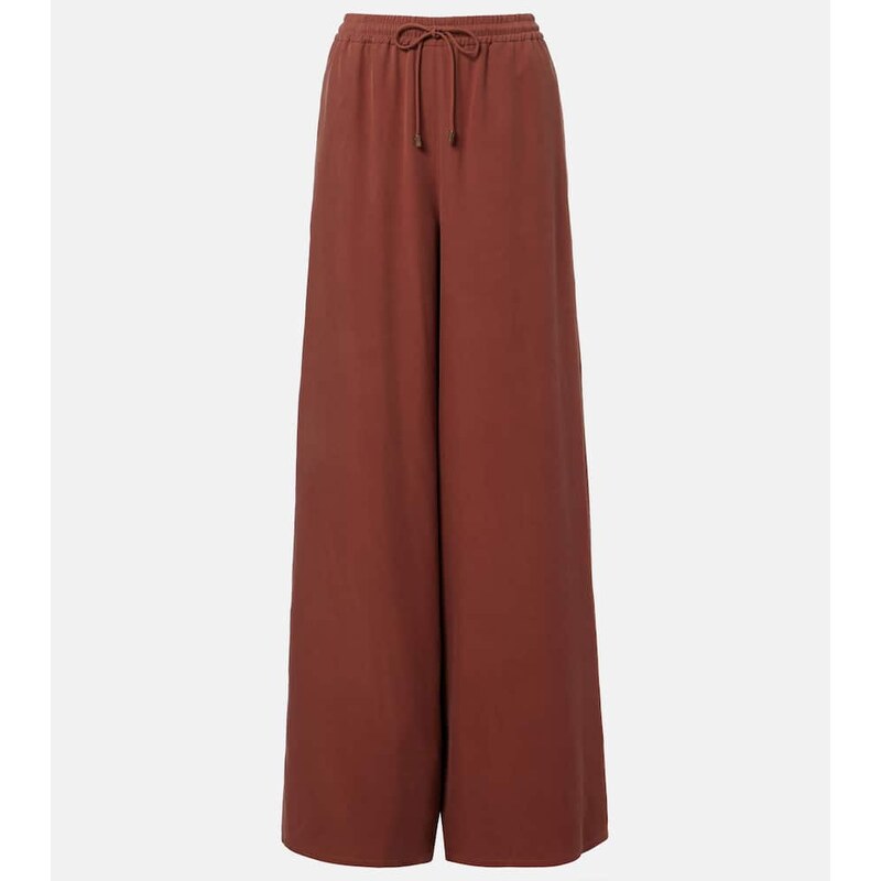Max Mara Cotton wide-leg pants