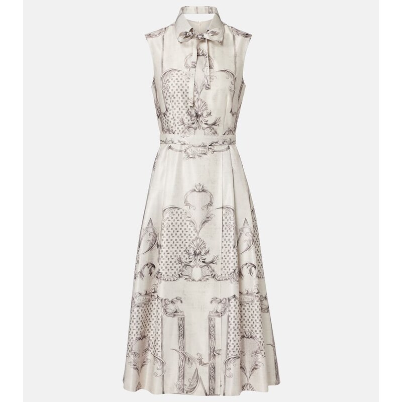 Max Mara Ambuto printed midi dress